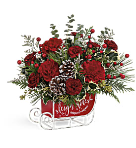 Vintage Sleigh Ride Bouquet